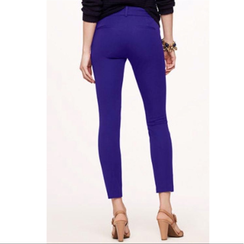 J. Crew Purple/Blue Minnie Pant